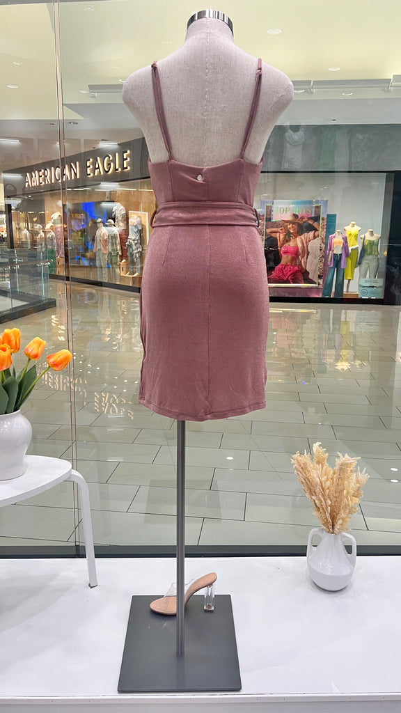 MISTY ROSE MINI DRESS MISTY ROSE MINI DRESS